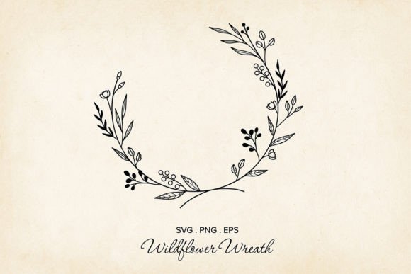 Download Vector Floral Wreath, Floral Wreath SVG - Floral wreath Collection